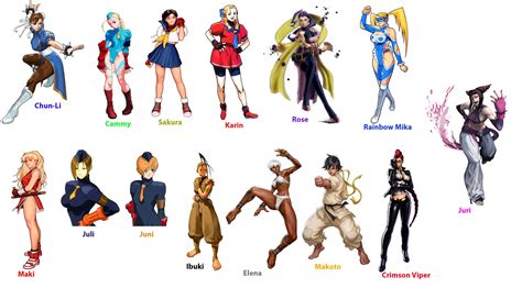 games character names female